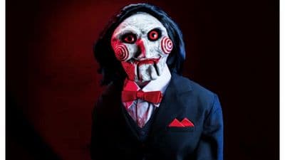 Trick or Treat Studios Saw Billy the Puppet Deluxe Prop with Sound & Motion - INSTOCK