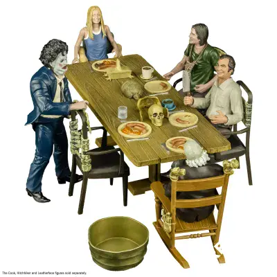 Trick or Treat Studios Texas Chainsaw Massacre 1974 Dinner Scene Playset - SPECIAL OFFER