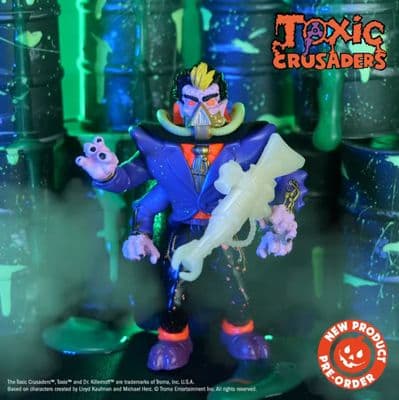 Trick or Treat Studios Toxic Crusadera Dr. Killemoff Action Figure - INSTOCK