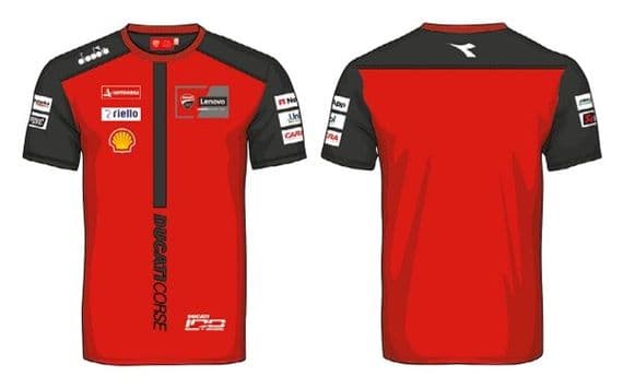 Ducati Motogp 2026 Replica Teamwear T-Shirt