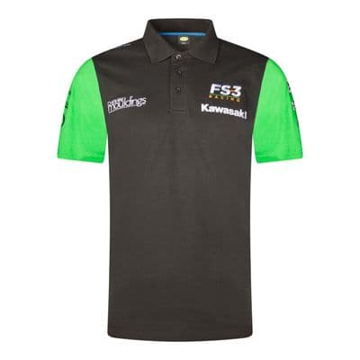 Kawasaki FS3 BSB Team Polo Shirt