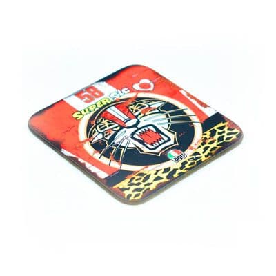 Marco Simoncelli Helmet Coaster
