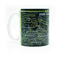 Moto GP 2026 Season Circiut Mug - Neon Green