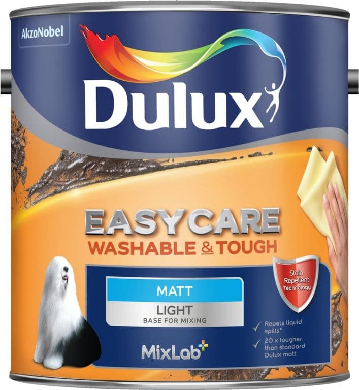 Dulux Easycare Base 2 5L Matt Light
