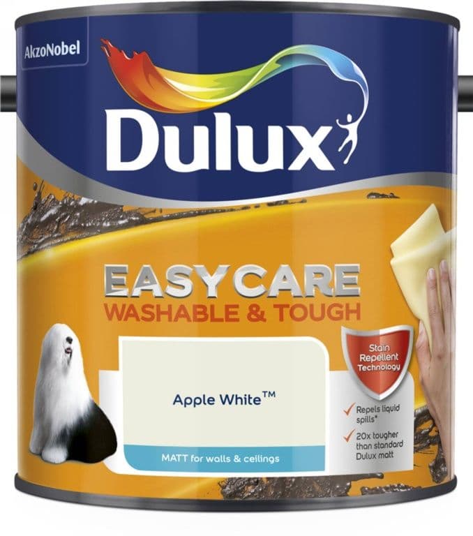Dulux Easycare Matt 2 5L Apple White
