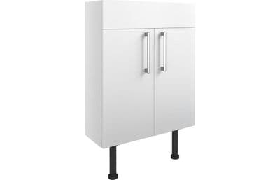Ben Macdui 600mm Slim Basin Unit - White Gloss