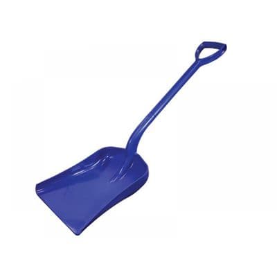 Blue Plastic Snow Shovel