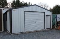 Box Profile 1000/32 Cladding Metal Roof Sheets Slate Blue