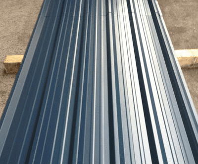 Box Profile 1000/32 Cladding Metal Roof Sheets Slate Blue