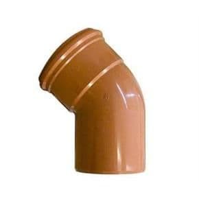 Brett Martin 110mm Drainage Pipe Single Socket Bend