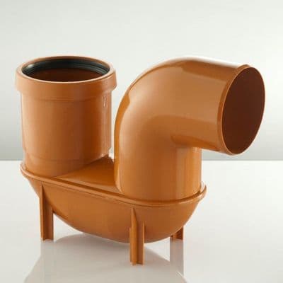 Brett Martin B1300 110mm Low-Level P Trap Gully