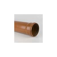 Brett Martin B4406 110mm Underground Drainage Sewer Pipe