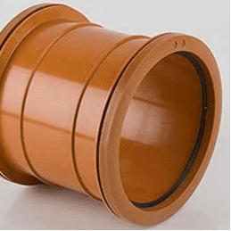 110mm Drainage Pipe Coupling - KBM Builders Merchants