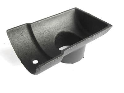 Cast Iron Half Round Stopend Outlet Socket