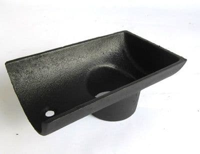 Cast Iron Half Round Stopend Outlet Spigot