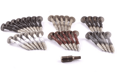 Cedral Click Colour Headed Screws / 100