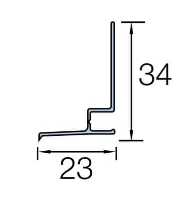 Cedral Click Vertical Start Profile