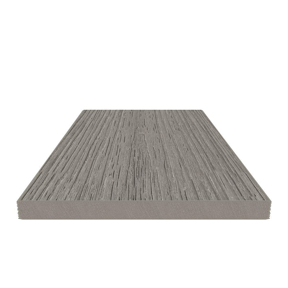 Composite Decking Coastal Grey Fascia Trim 15 x 180mm / 3 6mt