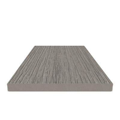 Composite Decking Coastal Grey Fascia Trim 15 x 180mm / 3.6mt