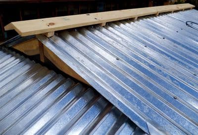 Corrugated Metal 13/3 Galvanised Sheet