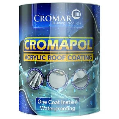 Cromapol One Coat Instant Waterproofing 5Kg Mid Grey