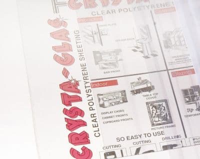 Crystaglass Flat PVC Sheet