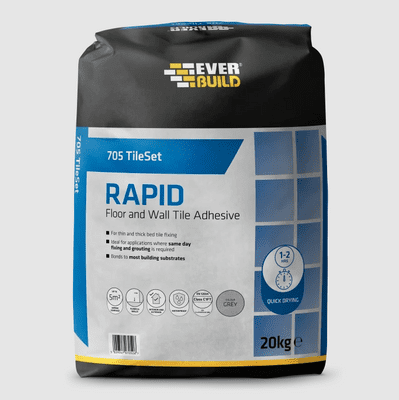 Everbuild 705 Rapid Set Tile Mortar Adhesive