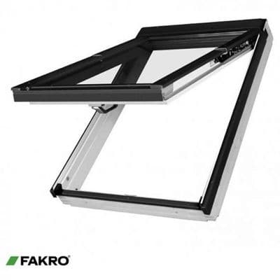 FAKRO PreSelect Rooflight - White Painted FPW-V Dual Top Hung Roof Window
