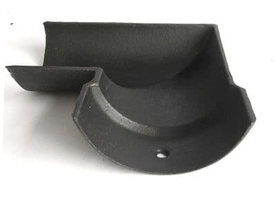 Half Round Cast Iron 90 Degree Angle
