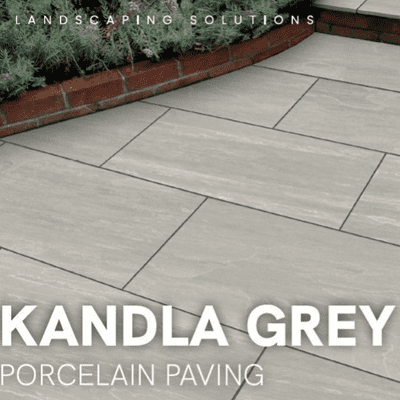 Kandla Grey Porcelain Paving / 21.6m2
