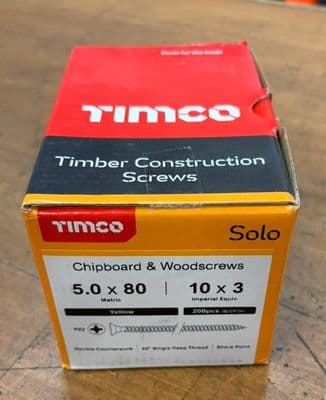 M6 Woodscrews box/100