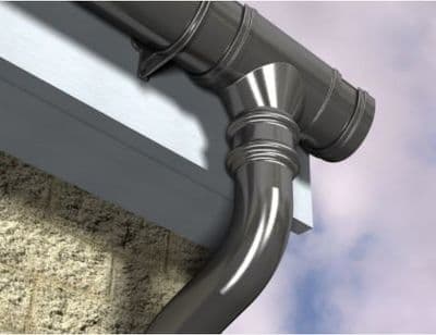 MARLEY ALUTEC ALUMINIUM EVOLVE DEEPFLOW GUTTER 3M