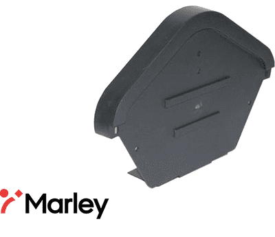 Marley Universal Dry Verge Ridge End Cap