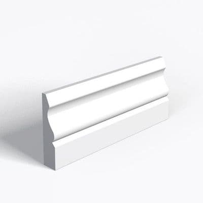 MDF White Primed Ogee Facing 14 x 68mm 5.4mt