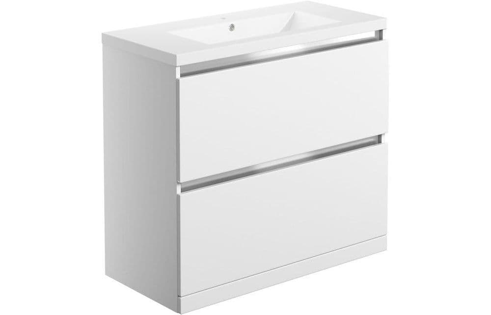 Rannoch 815mm Basin Unit at KBM - Builders Merchants