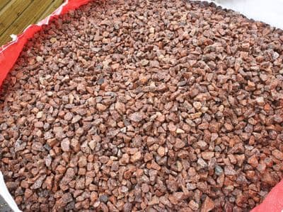 Red Garden Gravel Chuckies