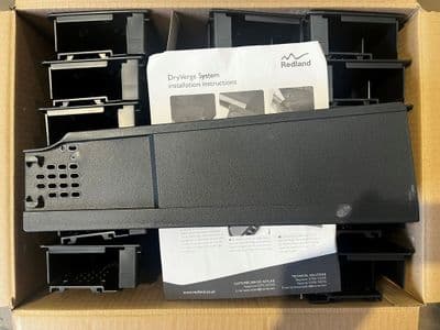 Redland Slate 10 Rapid Dry Verge Unit - Charcoal