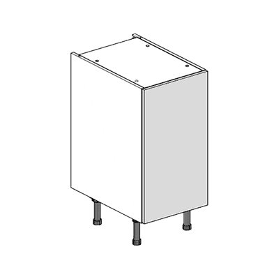 Shaker Matt Cashmere 400 Base Cabinet Flatpack
