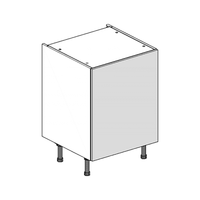 Slab Gloss Cashmere 600 Base Cabinet Rigid