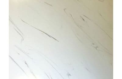 Solid Slim Surface 1220x330x12mm Worktop - Calacatta Marble