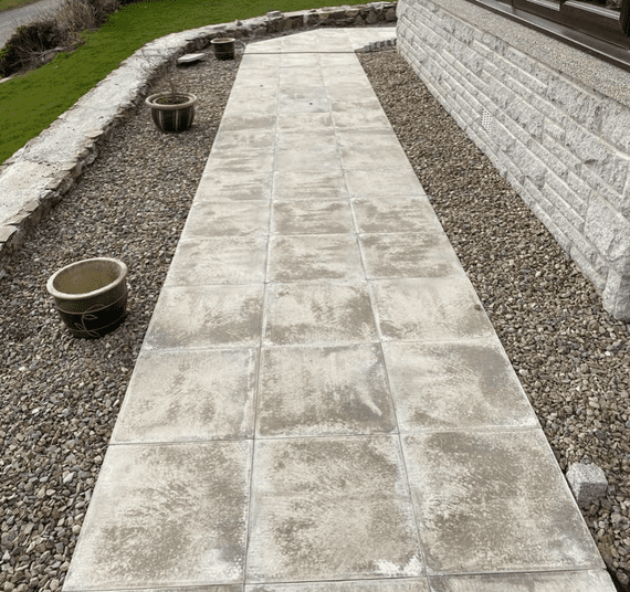 Stretton Stippled Natural Grey Paving Slab 600 x 600mm