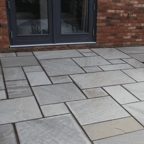 Indian Sandstone Paving Slabs - KBM, Keith