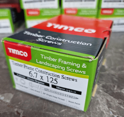 Timber Framing & Landscaping Screws / box 50