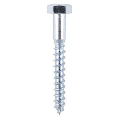 Timco Coach Screws - Hex - Zinc