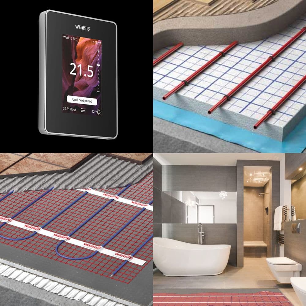 Roma Heating Underfloor Heating Thermostat Price Electric Bathroom