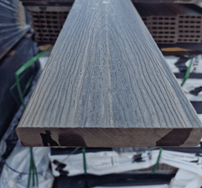 Ultrashield Coastal Grey Solid Bullnosed Step/ Edging