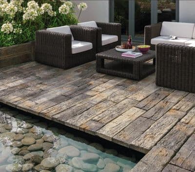 Woodstone Wod Effect Paving Slabs