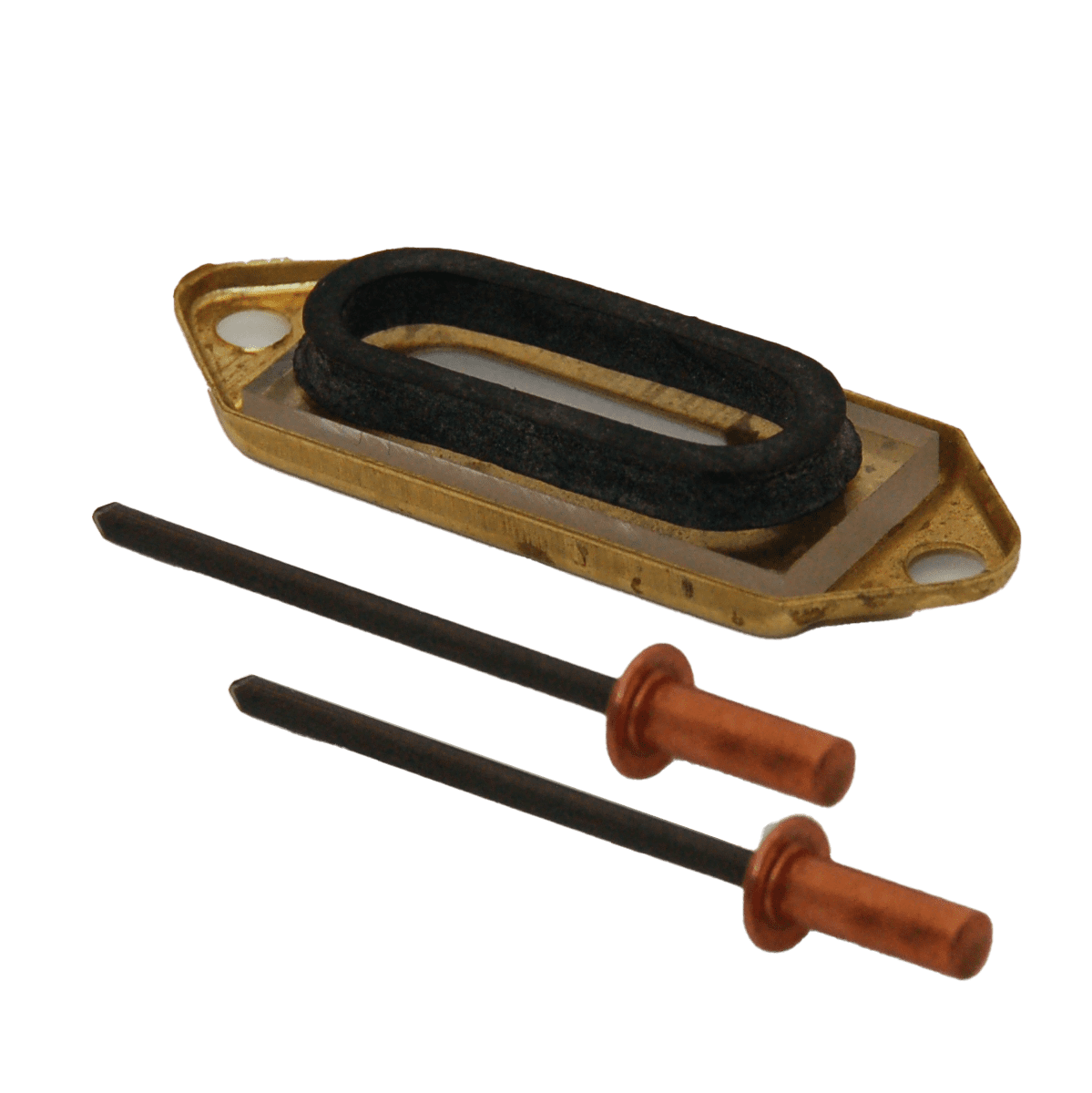 Sight Glass Assembly With Glass Gasket Cover & Rivets