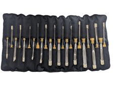 Ashley Iles Exhibition Set - Boxwood Handles