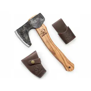 BeaverCraft AX6  Compact Long-Bearded Bushcraft Hatchet